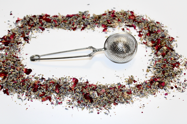 Silver Tea Infuser- Pinch to Open